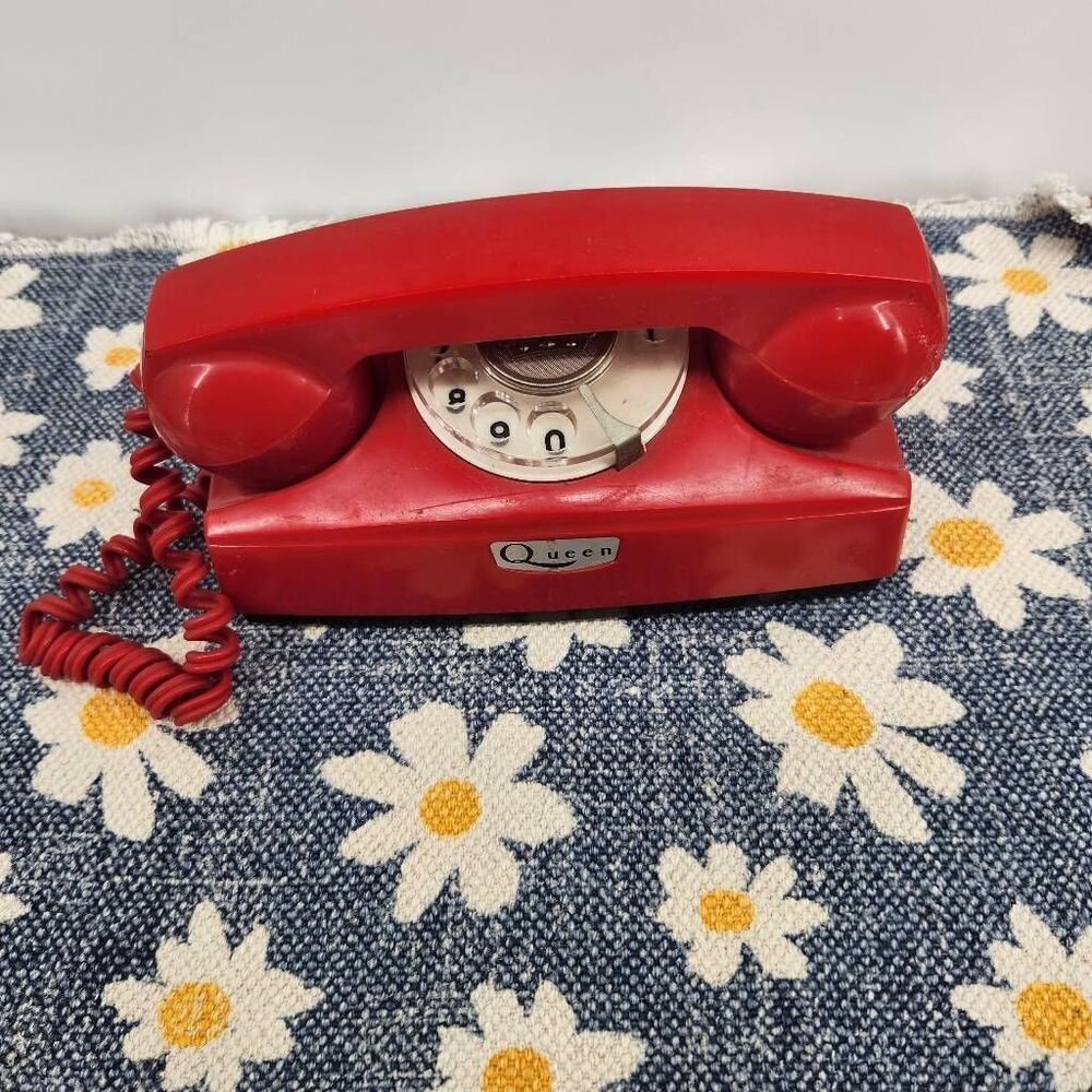 1930s Vintage Queen Brand Celluloid Telephone Japan Old Collectible PLA93